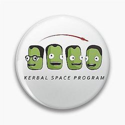 Kerbal Space Program Enamel Pin
