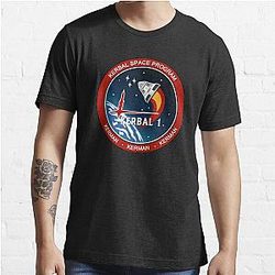Kerbal 1 Mission Patch T-Shirt