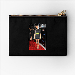Keri Hilson Unique Vocal Melody Motif Keri Hilson Zipper Pouches