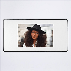 Keri Hilson Unique Vocal Melody Motif Keri Hilson Mouse Pads