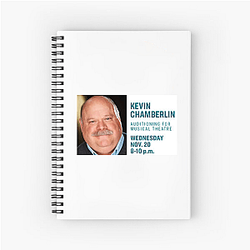 Kevin Chamberlin Official Merchandise Kevin Chamberlin Notebook