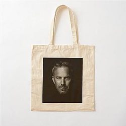 Kevin Costner Cotton Tote Bag