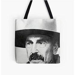 Kevin Costner All Print Tote Bag