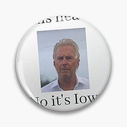 Is this heaven No its Iowa Kevin Costner Field of Dreams Pin