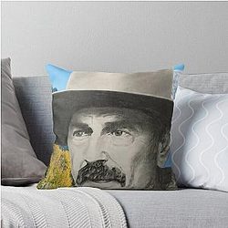 Kevin Costner Throw Pillow