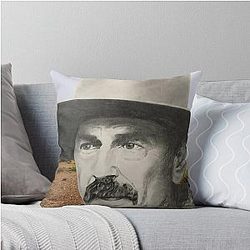 Kevin Costner Throw Pillow