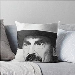 Kevin Costner Throw Pillow