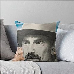 Kevin Costner Throw Pillow