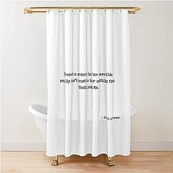 There's a moment in time where kids really don't want to hear anything from their parents. Quote by Kevin Costner Shower Curtain