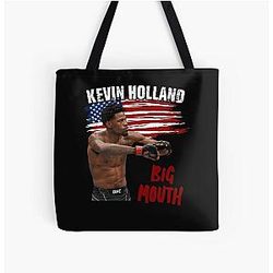 Kevin Holland Big Mouth All Over Print Tote Bag