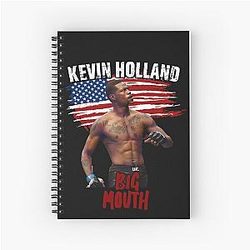 Kevin Holland Big Mouth Spiral Notebook
