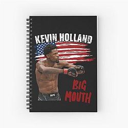 Kevin Holland Big Mouth Spiral Notebook