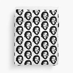 Kevin Holland Black Duvet Cover