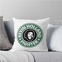 Kevin Holland Logo Throw Pillow