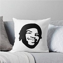 Kevin Holland Black Throw Pillow