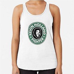 Kevin Holland Logo Racerback Tank