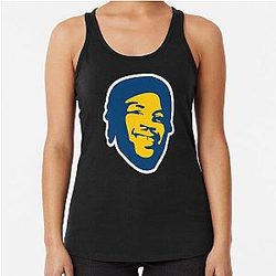 Kevin Holland Blue Racerback Tank Top