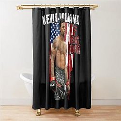 Kevin Holland Big Mouth Shower Curtain