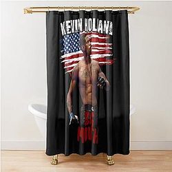 Kevin Holland Big Mouth Shower Curtain