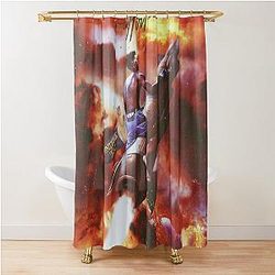 Kevin Holland UFC Shower Curtain