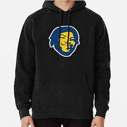 Kevin Holland Pullover Hoodie in Blue and Yellow