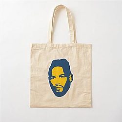 Kevin Lee Blue Cotton Tote Bag