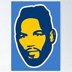 Kevin Lee Yellow Blue Poster