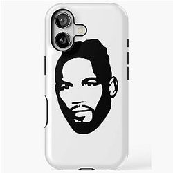 Kevin Lee iPhone Black White Tough Case