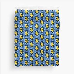 Kevin Lee Yellow Duvet Cover