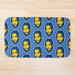 Kevin Lee Blue Bath Mat