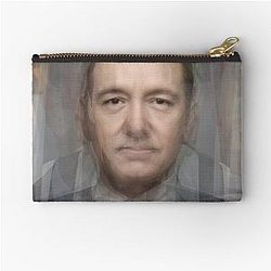 Kevin Spacey Portrait Zipper Pouch