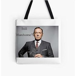 Kevin Spacey All Over Print Tote Bag