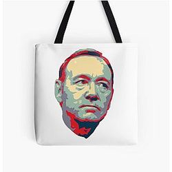 Kevin Spacey Hope All Over Print Tote Bag