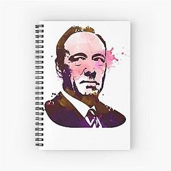 Kevin Spacey Spiral Notebook