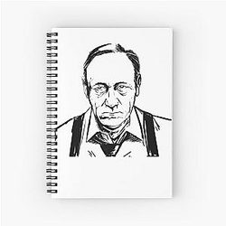 Kevin Spacey Spiral Notebook