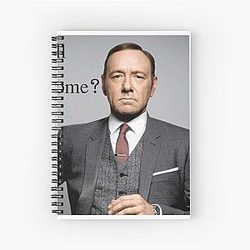 Kevin Spacey Spiral Notebook