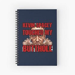 Kevin Spacey Spiral Notebook