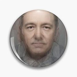 Kevin Spacey Portrait Pin