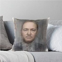 Kevin Spacey Portrait Throw Pillow
