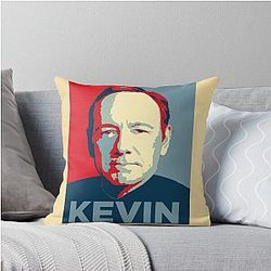 Kevin Spacey Hope Poster Throw Pillow