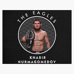 Khabib Nurmagomedov In the Circle Jigsaw Puzzle