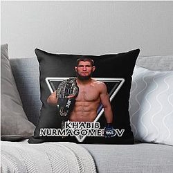 Khabib Nurmagomedov In I Throw Pillow
