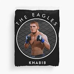 Khabib Nurmagomedov Upright Duvet Cover