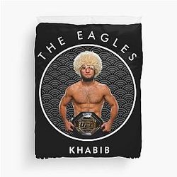 Khabib Nurmagomedov In Uplift Duvet Cover