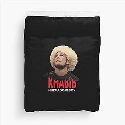 Khabib Nurmagomedov UFC World Champion Duvet Cover