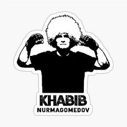 Khabib Nurmagomedov Sticker