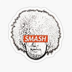 Khabib Nurmagomedov UFC MMA Sticker