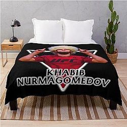 Khabib Nurmagomedov In Throw Blanket