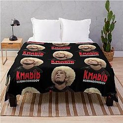 Khabib Nurmagomedov UFC World Champion Throw Blanket