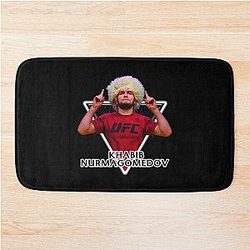 Khabib Nurmagomedov In Bath Mat